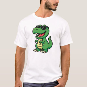 Camiseta Dinossauro Safari com Legal Sombras