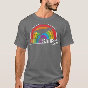 Camiseta Dinossauro T Re LGBT Orgulho gay Sinalizador Pride