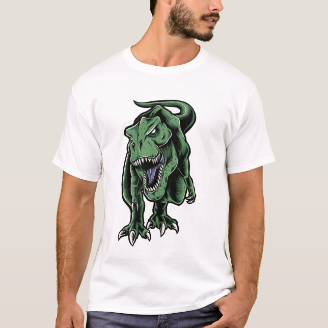 Camiseta Dinossauro T rex (Frente)
