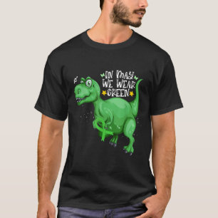 Camiseta Dinossauro T-rex Em Maio Vestimos Saúde Mental Ver