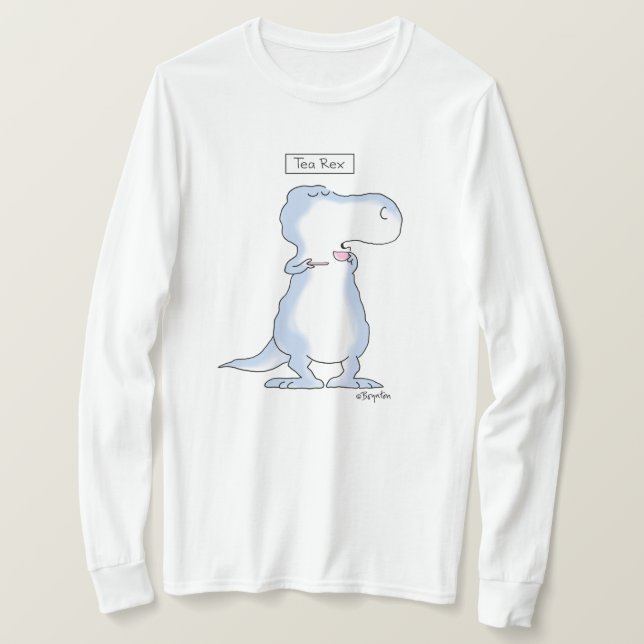 Camiseta Dinossauro TEA REX de Boynton (Frente do Design)