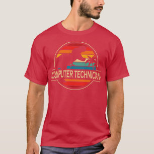 Camiseta Dinossauro Técnico de Computador