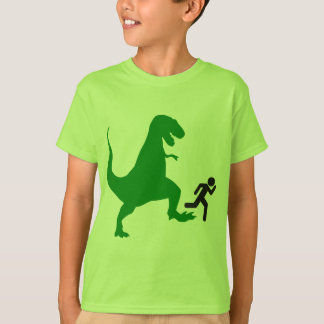 Camiseta Dinossauro Verde do Miúdo