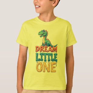 Camiseta Dinossauro Verde Fofo