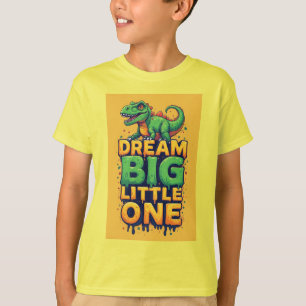 Camiseta Dinossauro Verde Fofo