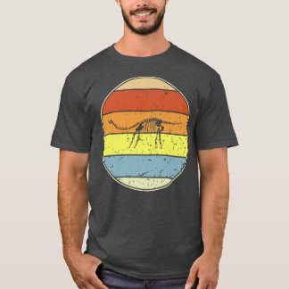 Camiseta Dinossauro VintageEsqueletos Retro DinossauroEsque