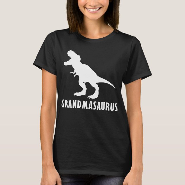 Camiseta dinossauro vovó (Frente)