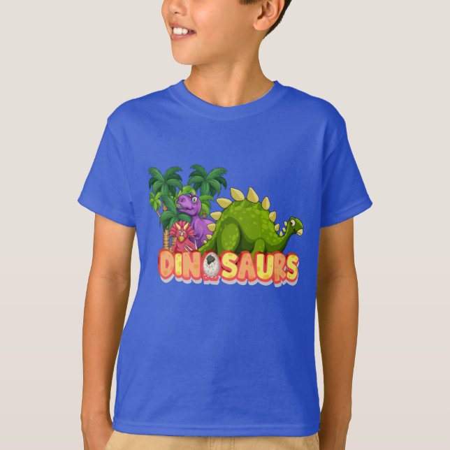 Camiseta Dinossauros (Frente)