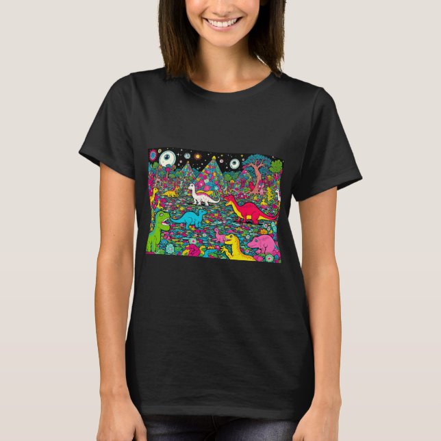 Camiseta dinossauros (Frente)