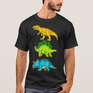 Camiseta Dinossauros Crianças Dinossauros Pré-Históricos