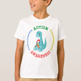 Camiseta Dinossauros da Consciência Autismo