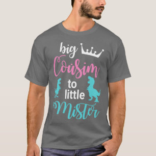 Camiseta Dinossauros Dançando Juntos Feliz Primo Grande A D