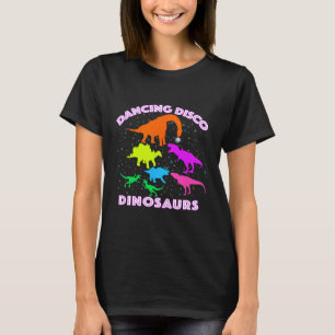Camiseta Dinossauros Dançarinos Disco Provem Professores In