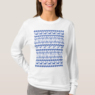 Camiseta Dinossauros & Dreidels (mulheres)