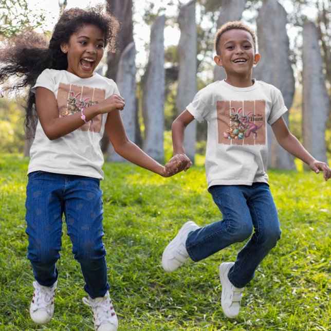 Camiseta Dinossauros Na Caça (Criador carregado)