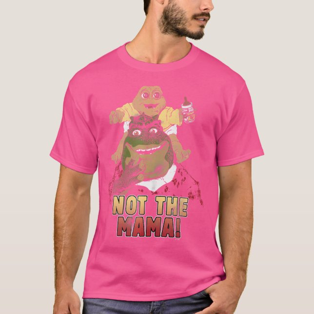 Camiseta Dinossauros Não A Mamã (Frente)