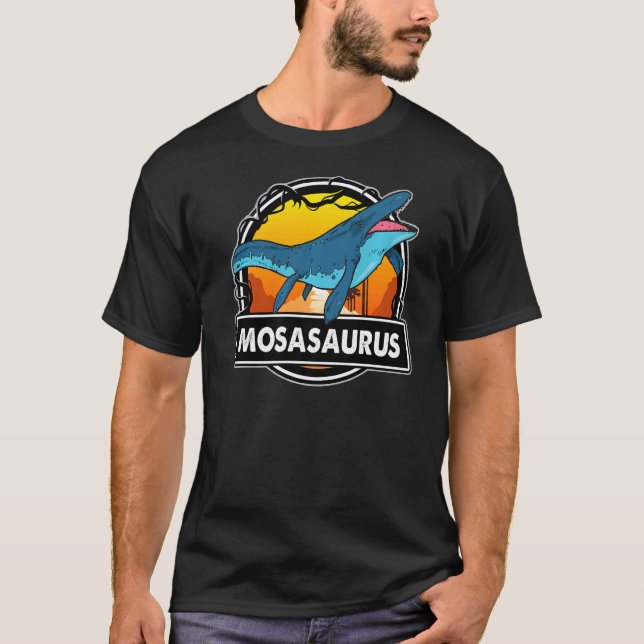 Camiseta Dinossauros Pré-Históricos do Mosassauro Dinossaur (Frente)