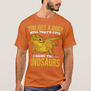 Camiseta Dinossauros Proprietário Funny Réptil Animal Pet B