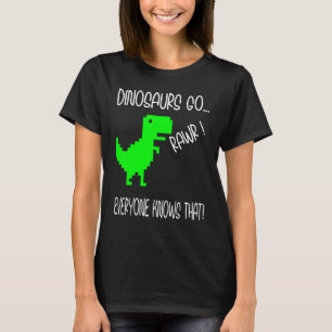 Camiseta Dinossauros Rawr