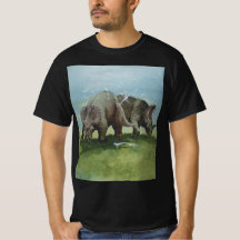 Dinossauros Vintage, Centrosaurus Grazing em Prado