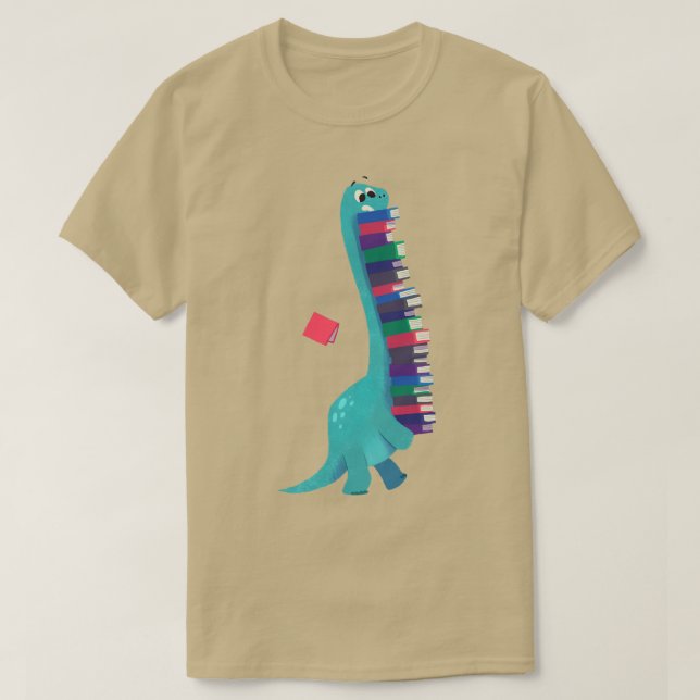 Camiseta DINOSSAURS DO LIVRO 01 Exemplar clássico de T-Shir (Frente do Design)