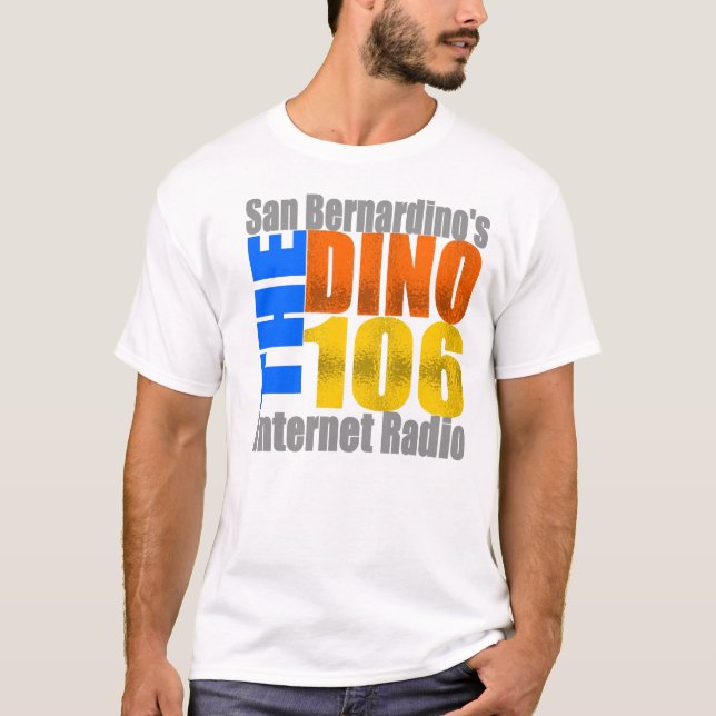 CAMISETA DINOTHROWBACKLOGOWHT (Frente)
