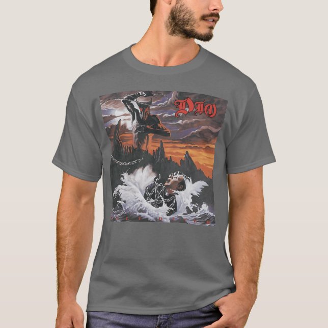 Camiseta Dio Holy Diver engraçado (Frente)