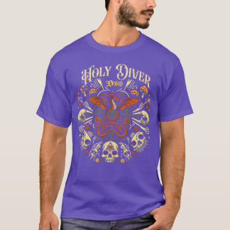 Camiseta Dio Ronnie Dio Holy Diver Rock Clássico menino