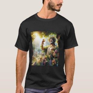 Camiseta Dioniso Deus Grego do Vinho Festividade Teatro