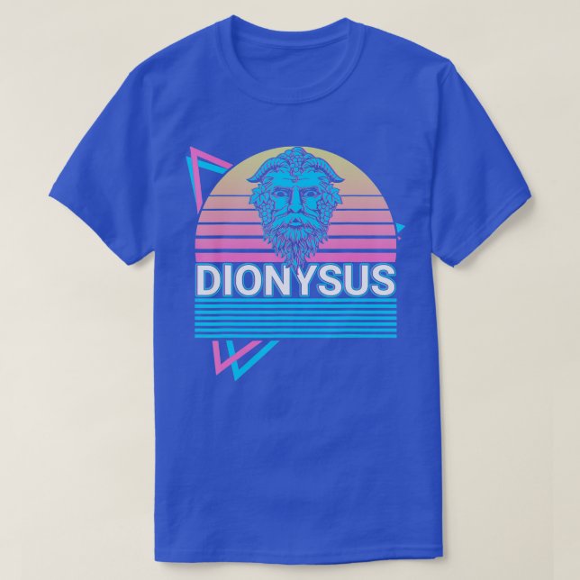 Camiseta Dioníso Grécia Antiga de Deus Grego (Frente do Design)