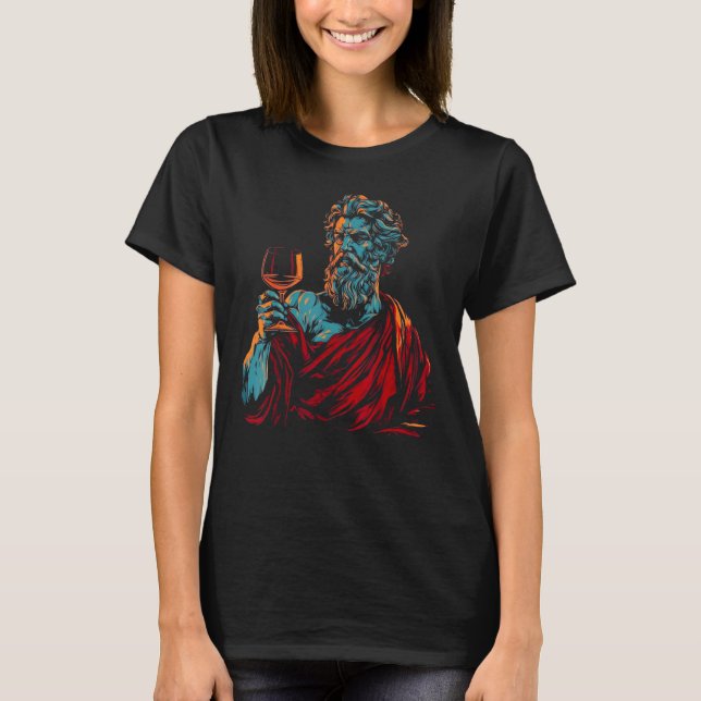 Camiseta Dionysus mitologia grega (Frente)