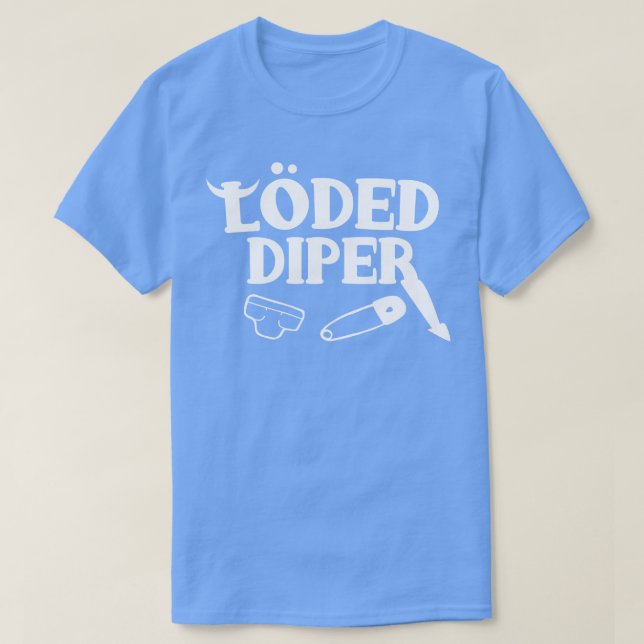 Camiseta Diper Engraçado (Frente do Design)
