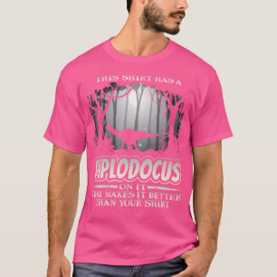 Camiseta Diplodocus Dinossaur Funny Sauropod Dino