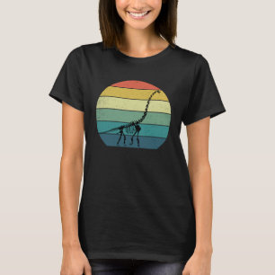 Camiseta Diplodocus Dinossauro Animal Retro Vintage 70s 80s