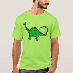 Camiseta Diplodocus verde