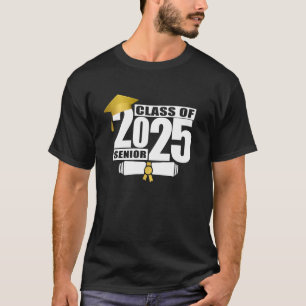 Camiseta Diploma de Certificado de Conclusão da Turma de 20