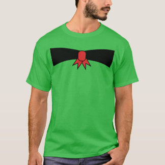 Camiseta diploma de graduação e família vermelho