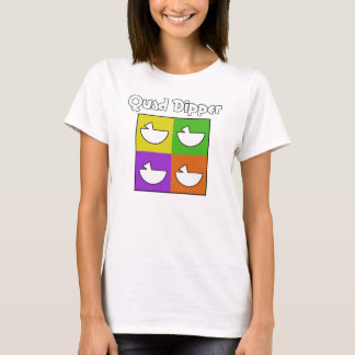 Camiseta Dipper do quadrilátero (parte dianteira somente)