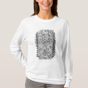 Camiseta Diptych consular de Aetius, painel do righthand