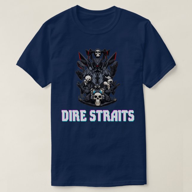 Camiseta Dire Straits (Frente do Design)