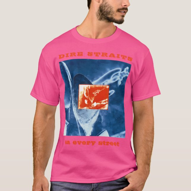 Camiseta Dire Straits Em Todas As Ruas (Frente)