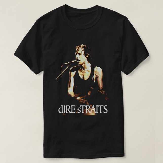 Camiseta Dire Straits en concert classique (Frente do Design)