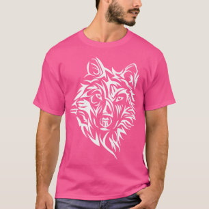 Camiseta Dire Wolf Lone Norte Tribal Timber Howling Dire