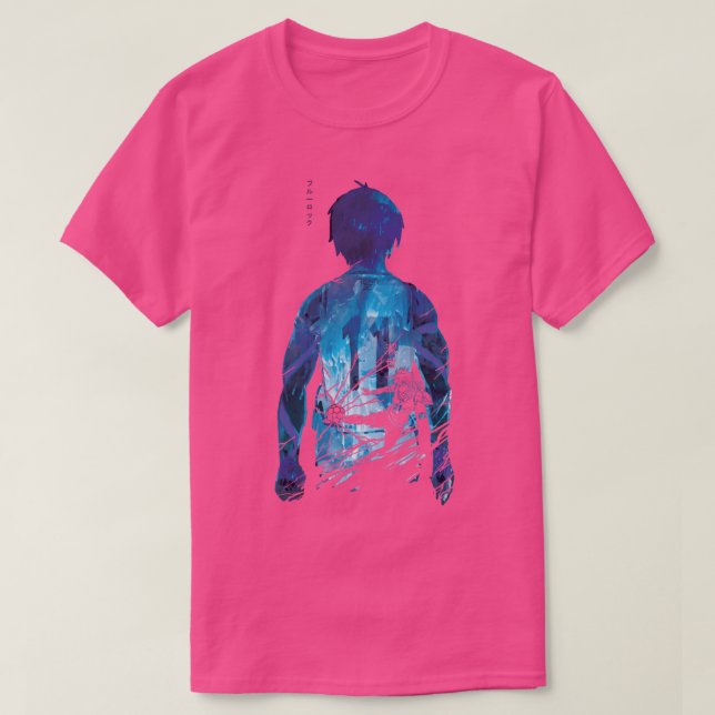 Camiseta Direct Shot Yoichi Isagi Blue Locke (Frente do Design)