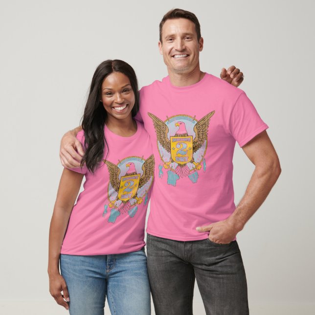 Camiseta Direita 2 Fechos Secos (Unissex)