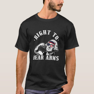 Camiseta Direito De Barejar Armas Bandeira Para Nós 4 De Ju