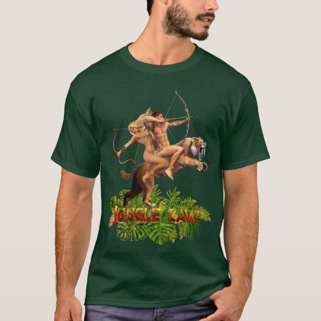 CAMISETA DIREITO DE JUNGLE (Frente)