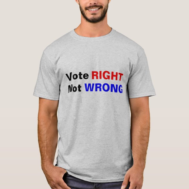 Camiseta Direito do voto nao errado (Frente)