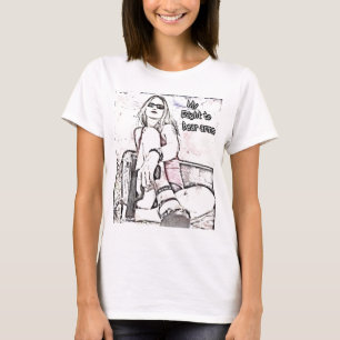 Camiseta Direito para carregar os braços