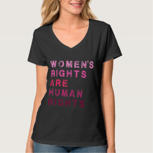 Camiseta Direitos da Mulher: Direitos Humanos Promulgas Pró